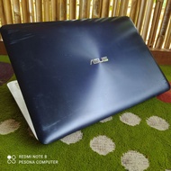 Laptop Gaming/Editing Asus - Core i5 Gen7 - Ram 8gb Hardisk 1000gb - Dual VGA Nvidia Geforce