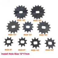 【Best value for money】 Bm1418zxf 9t 10t 12t 14t 16t 420 428 Electric Tricycle Sprocket For Chain Dri