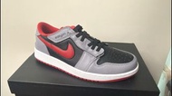 日本購入Nike Air Jordan 1 Low Flyease 紅色水泥灰