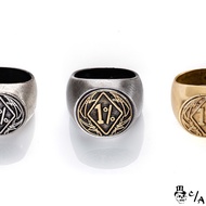 [Metal Mob] CABRON-ONE PERCENT Mexico Ring 1% vintage