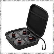 [I O J E] Lifting Jack Pads for  Model 3/S/, 4 Discs with Storage Box,Chassis Jack Rubber Pad