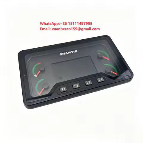 D2211-04320 24V LCD Monitoring Display Instrument Panel Dustproof IP65 Touch Screen for Shantui SD16