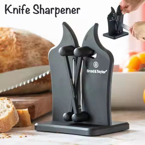 Knife Sharpener Kitchen Sharpening Tool Easy Safe Sharpening Kitchen Chef's Knife Damascus Knife Kit