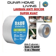 DHL WHOLESALE Anti-Leak Aluminum Foil Duct Tape 5 meters and 20 meters Waterproof Tape Heat Resistan