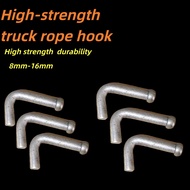 High strength trailer welded hanging rope hook/tight rope bending hook/fence hook truck hook/wind ho