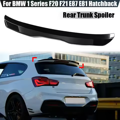 Rear Trunk Roof Spoiler Wing Tuning For BMW 1 Series F20 F21 E87 E81 Hatchback 116i 120i 118i M135i 