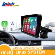 7inch Carplay Android Auto Wireless Linux TF Card AUX USB Multi Angle Bracket Power Supply Reverse C