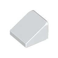 LEGO 54200 White Smooth Small Bevel Slope 30 1x1 4504369