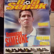 majalah arena bola sepak tahun 2001