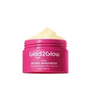 GLAD2GLOW - PEACH RETINOL MOISTURIZER (30 g) - Facial MOISTURIZER with a Mixed Content of Retinol & 