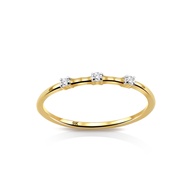 Jewellista แหวนทองแท้ 9K เพชรแท้ รุ่น Davina