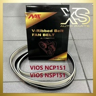 MEAUSU FAN BELT 6PK1146 MSFB-6PK-004 / 90916-T2047 TOYOTA VIOS NCP151 / NSP151