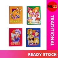 Happy Family / Old Maid / Donkey / Snap Traditional Playing Card Game