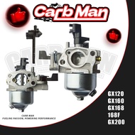Honda GX160 GX200 Carburetor 5.5hp 6.5hp 7.0hp 7.5hp GX168 168F 170FGasoline enjine pump 5.0