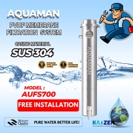 AQUAMAN AUFS700 OUTDOOR WASHABLE WATER FILTER PVDF UF MEMBRANE 4500L/H + FREE INSTALLATION SERVICE (