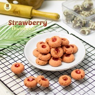 OLIVIA BAKERY - Stawberry Thumbrint - Stawberry Cookies