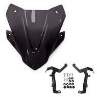 สำหรับฮอนด้า CB750 HORNET CB 750 2023 2024ดัดแปลงรถจักรยานยนต์สปอร์ตกระจกบังลมแถบกันแดดด้านหน้า amt