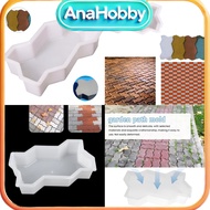Three Wave Plastic Pavement Mold Garden Path Brick Slab Cement Paving Stone Maker Mold