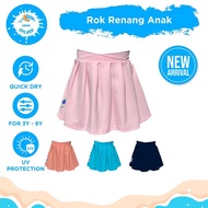 Kiddie Splash - Muslim Girls' Swim Skirt 3-9 Years Cute Anti-UV Swim Skirt