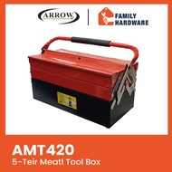 ARROW AMT420 Heavy Duty 3 Layer Cantilever Metal Tool Box Kotak Besi Tool Storage Tool Organizer