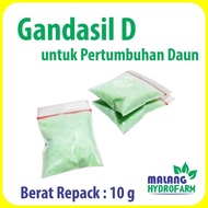 Pupuk Gandasil D Repack 10 gram 10.000 mg pertanian aglaonema hijau