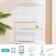 Prisoner Bird Cage Luxury Villa Metal Large Size for Parrot Peacock Pheasant Duck Hen Coop Pet Suppl