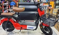 48V Electric Bicycles Bicycle Motor Electric Bike With Pedal 2 Seat [RED][ARGO] Electric Scooter