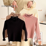 [146:C4] Thick, warm solid color long-sleeved sweater for girls, easy to coordinate Korean style [63