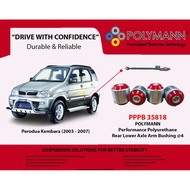 Polymann Perodua Kembara (2003-2007) Rear Lower Axle Arm (Long)  Performance PU Bush (Not Silicone B