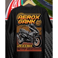 Aerox Gank Motorcycle T-Shirt Aerox Shirt/ Aerox T-Shirt/ Cool Aerox Shirt/ Aerox/