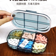 Seven Days Portable Sealed Sub-Packing Health Products Portable Pill Box One Week Pill Box Storage L