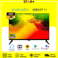 [BISA COD] PROMO TV LED 32/27/25/24/22/21 INCH SMART TV YOUTUBE NETFLIX GARANSI 1 TAHUN MONITOR CCTV