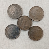 koin Australia 20 cent tahun campur 