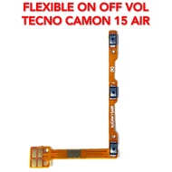 Flexible On Off Volume Tecno Camon 15 Air