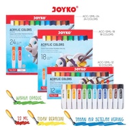 JOYKO ACRYLIC PAINT SET 12 18 24 ACRYLIC PAINT