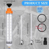 Gisafai 500CC Automotive Fluid Extractor Pump 500CC Fluid Extractor Manual Fluid Extractor Oil Extra