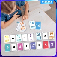 [Etekaxa] Number Flash Cards Flashcards 0-25 Math Cards,Math Games for Kids for ,Homeschool