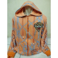 Hoodie ed hardy full print full embroidery