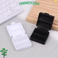 CRBWDK Coin Cell Battery Storage , Portable 10/20/30 Hole CR2032 Battery Box, Plastic Small Battery 