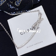1:1！Original Standard C Full Diamond Bow Knot Knot Necklace/Wall Crack Recommendation