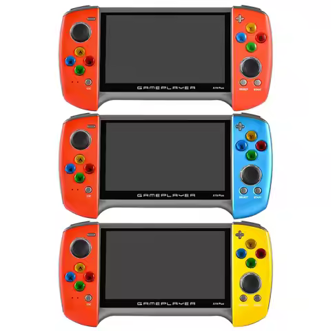 X19 plus Handheld Retro Game Console 5.1 Inch Double-Rocker Classic Game Retro Mini Handheld For PSP