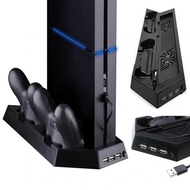Vertical Stand Cooling Station 2 Controller Charging Dock for Sony Playstation 4