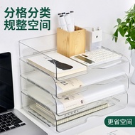 Desktop Storage Box Stackable File Organizer Box A4 Paper Office Storage Box Student Stationery Stor