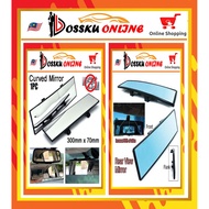 (300mm) NAPOLEX BW-147 BW-746 BW-744 Broadway Car Rear View BLUE FLAT/CONVEX Blue Mirror