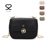 [CLEARANCE]-Sara Smith Women Ellie Quilted Crossbody Bag - Multi Colour SAT 513
