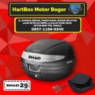 TopBox Original Shad SH29 | Box Motor Shad SH 29 | Box Motor Kecil Muat 1 Helm | cocok Motor Scoopy