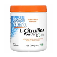 Doctor's Best L Citrulline Powder 7 oz 200 g Nitric Oxide Muscle Fitness