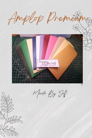 Amplop Warna/Premium Polos/Warna-warni/Tebal-Kertas Jasmine Wangi Glitter/Ukuran Besar
