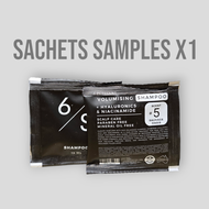 Nourishing Shampoo with Hyaluronics & Niacinamide oil by 6perscent. 500ml glass bottle