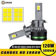 LED Canbus Headlights H4 H7 H11 HB3 9005 H1 9006 9012 High Low Beam Canbus No error 6500K
